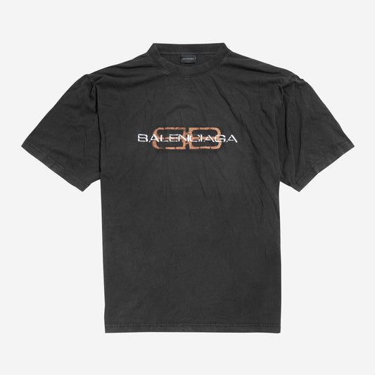 Balenciaga BB Icon Stencil T-Shirt