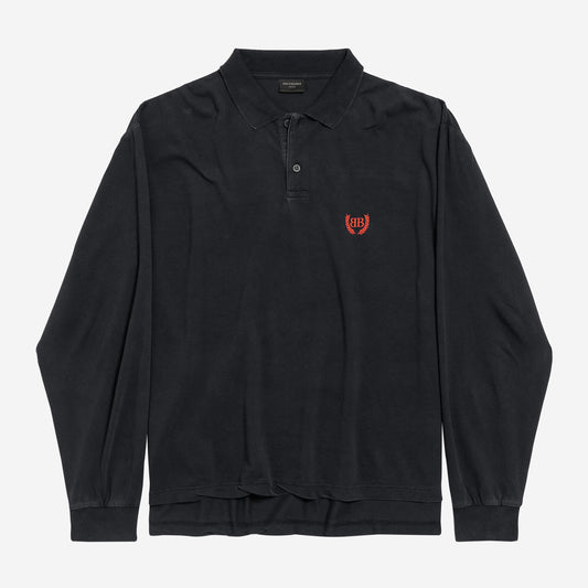 Balenciaga Laurel Classic Long Sleeve Regular Polo