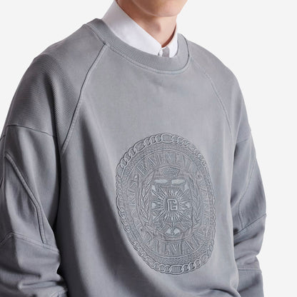 Balmain Embroidered Médaille Sweatshirt