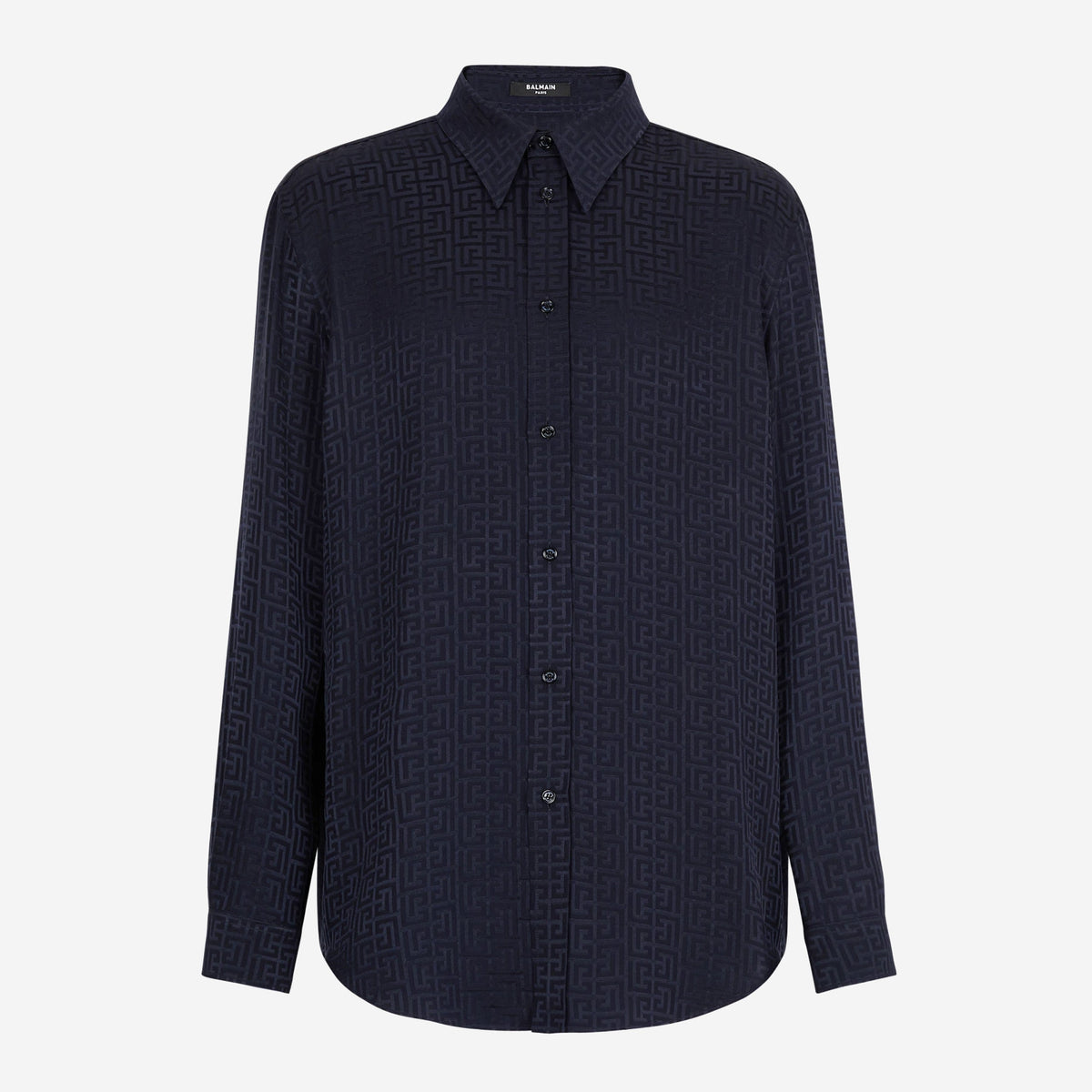 Balmain Monogram Jacquard Shirt