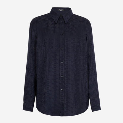 Balmain Monogram Jacquard Shirt