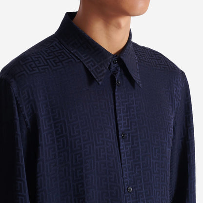 Balmain Monogram Jacquard Shirt