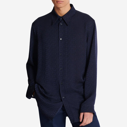 Balmain Monogram Jacquard Shirt