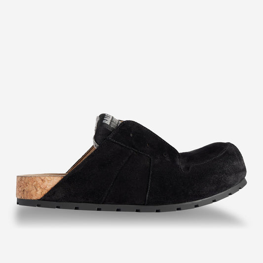 Balenciaga Worn Out Suede Dumbo Mule