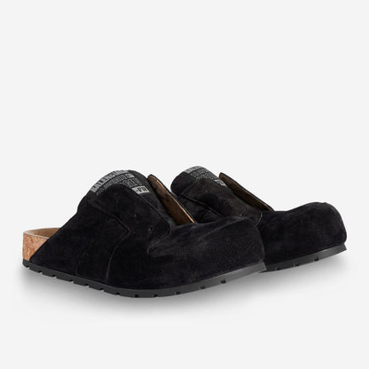 Balenciaga Worn Out Suede Dumbo Mule