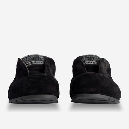 Balenciaga Worn Out Suede Dumbo Mule