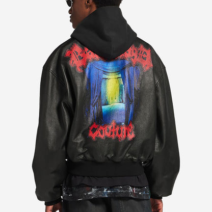 Balenciaga Patched Hooded Jacket