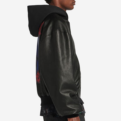 Balenciaga Patched Hooded Jacket