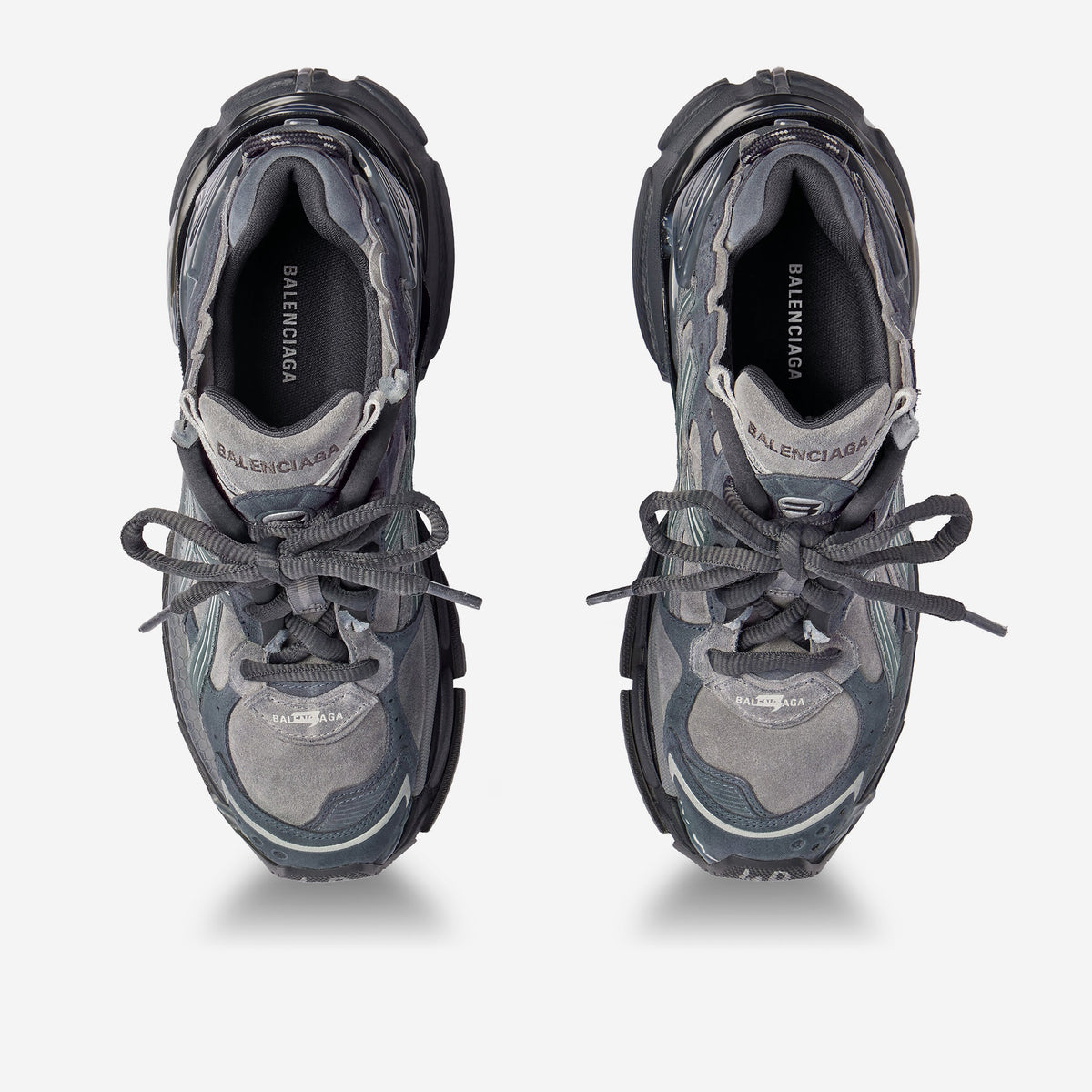 Balenciaga Runner Mesh Low-Top Sneakers