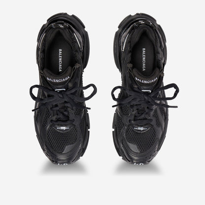 Balenciaga Mesh And Nylon Runner Sneakers