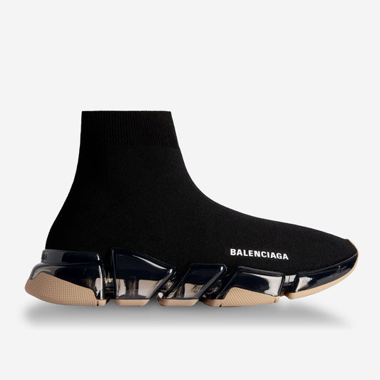 Balenciaga Speed 2.0 Full Clear Sole Recycled Knit Trainers