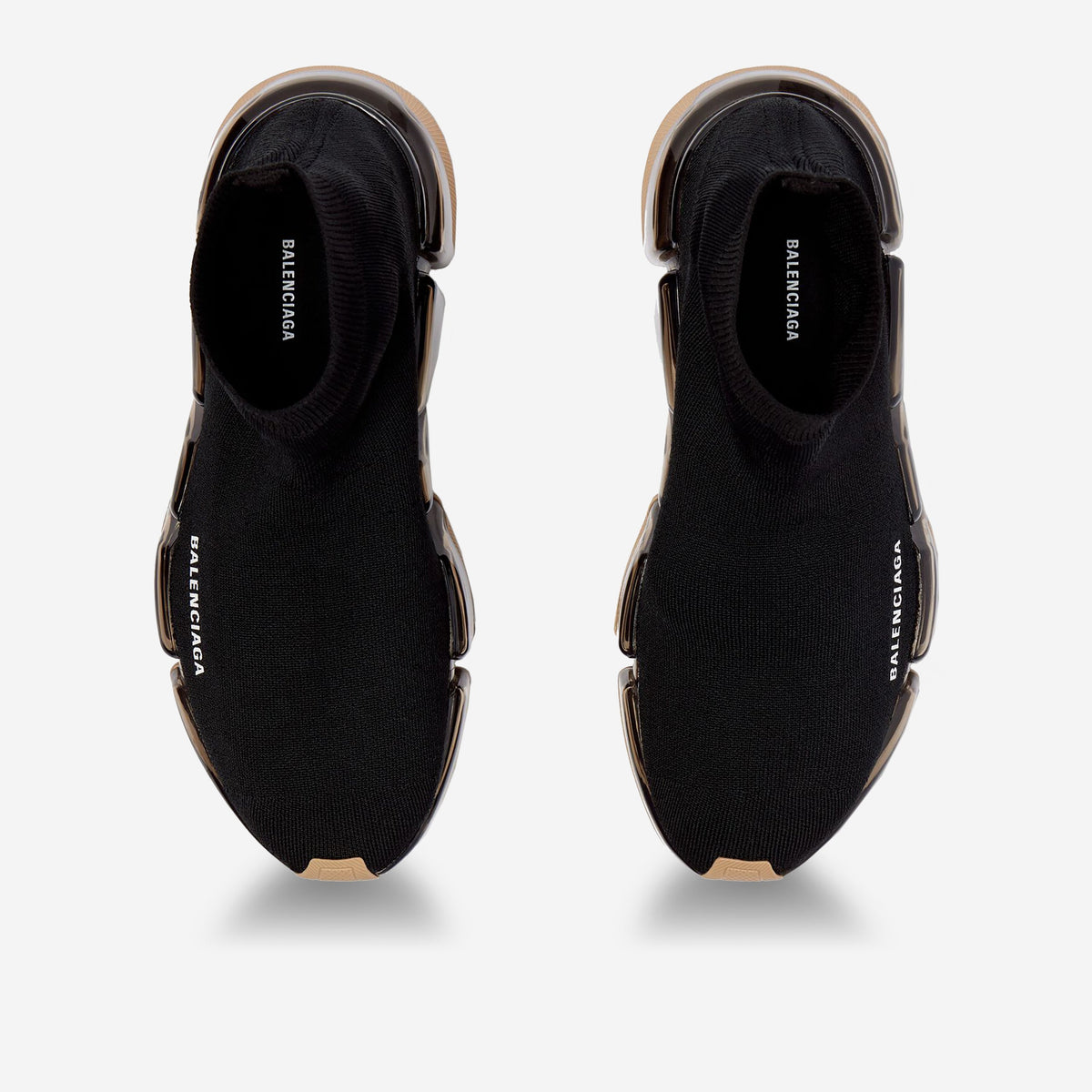 Balenciaga Speed 2.0 Full Clear Sole Recycled Knit Trainers