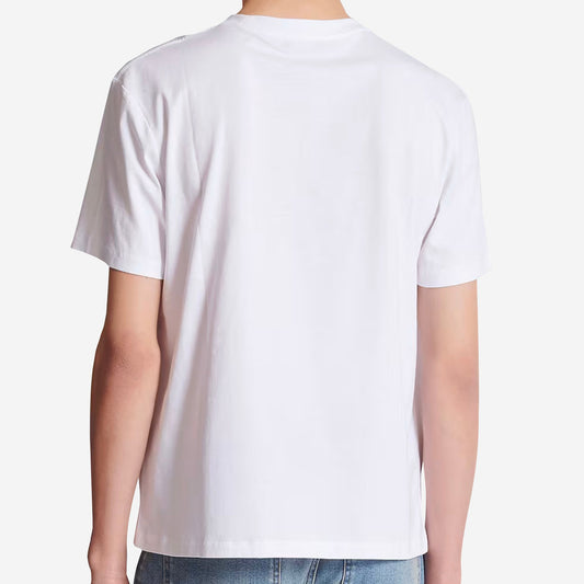 Balmain Small Balmain Stamp Printed T-Shirt
