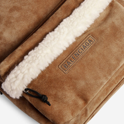 Balenciaga Suede Calfskin Explorer Backpack