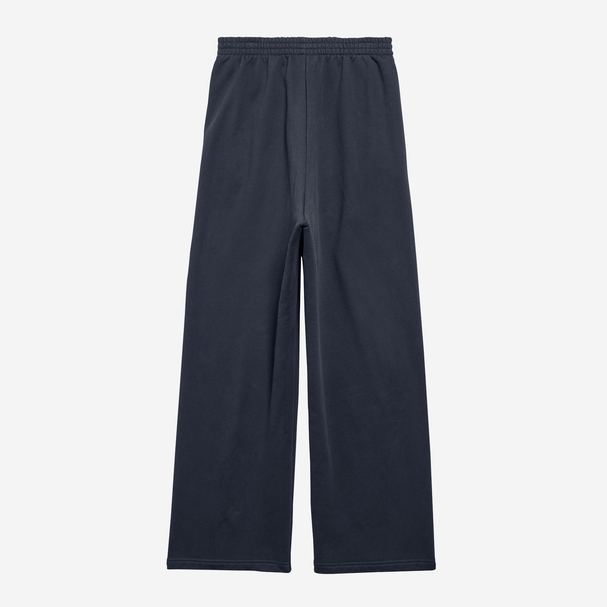Balenciaga Taped Back Faded Black Baggy Sweatpants