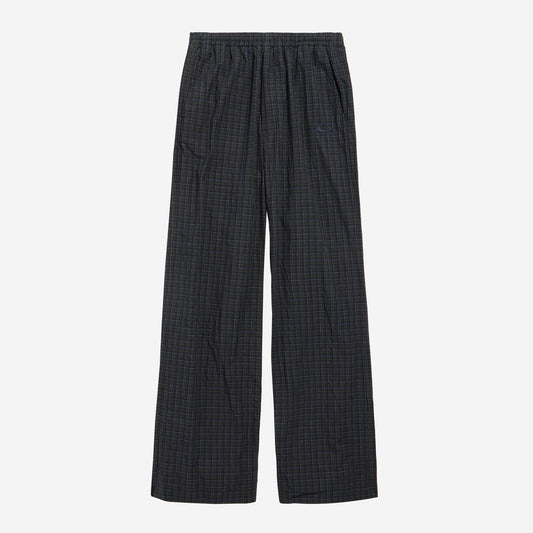 Balenciaga Micro Tartan Poplin Tailored Tracksuit Trousers