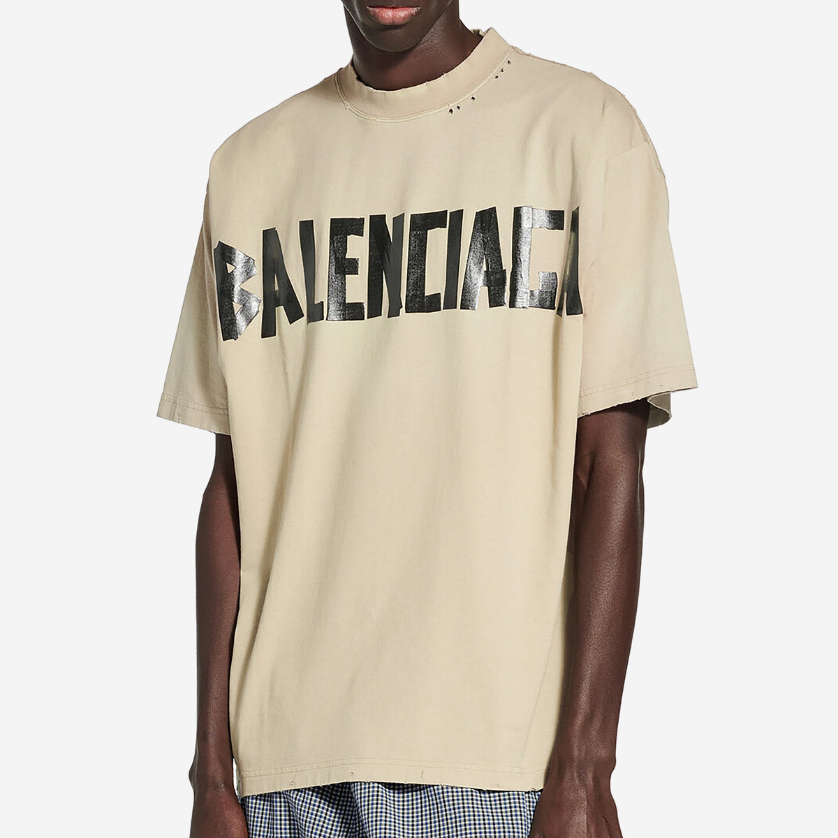 Balenciaga Medium Fit Tape Type T-Shirt