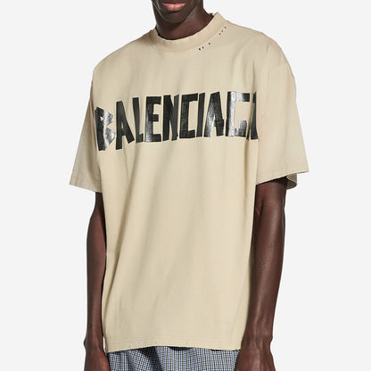 Balenciaga Medium Fit Tape Type T-Shirt