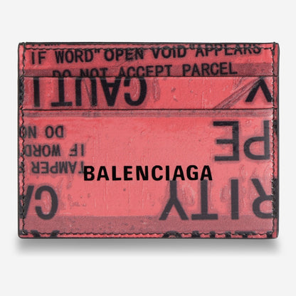 Balenciaga Tape Type Card Holder