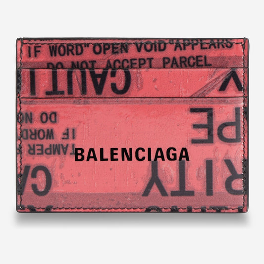 Balenciaga Tape Type Card Holder