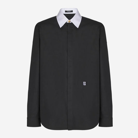 Balmain PB Biocolour Poplin Shirt