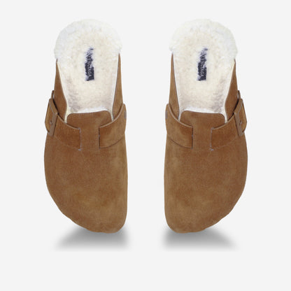 Balenciaga Fur Sunday Mule