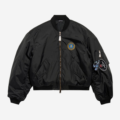 Balenciaga Large Fit Bomber Jacket