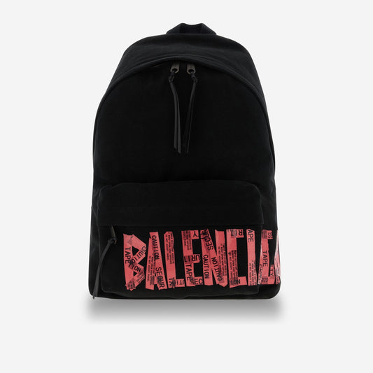 Balenciaga Tape Type Worn Effect Backpack