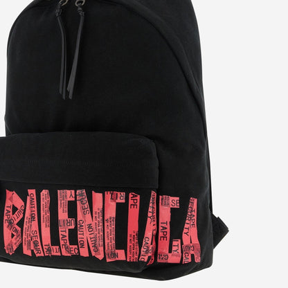 Balenciaga Tape Type Worn Effect Backpack
