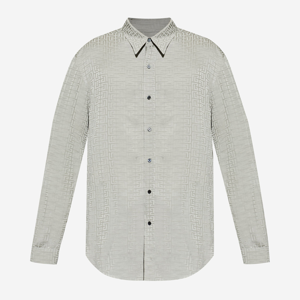 Balmain Monogram Jacquard Shirt