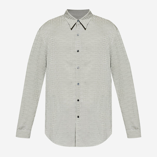 Balmain Monogram Jacquard Shirt