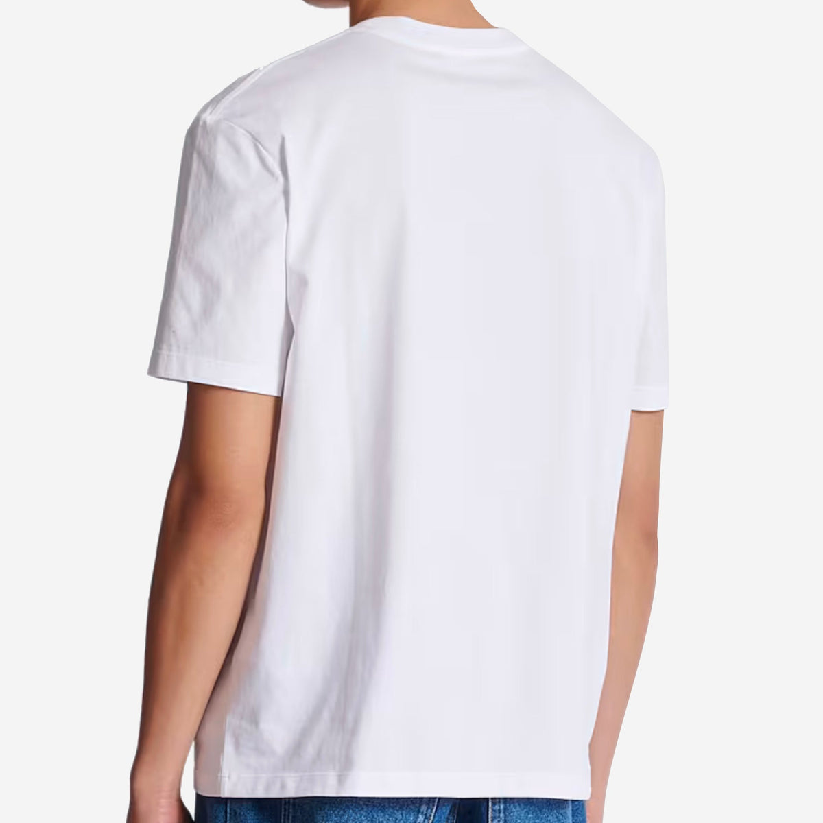 Balmain Small Balmain Paris Brush Print Logo T-Shirt