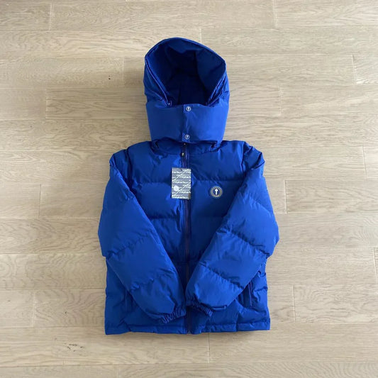 Trapstar Irongate Detachable Hooded Jacket - Blue
