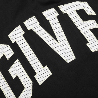 College Boxy Fit T-Shirt - Black