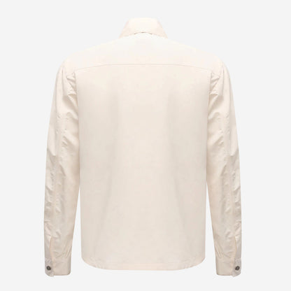 Brunello Cucinelli Water Resistant Microfiber Shirt Style Unlined Outerwear Jacket