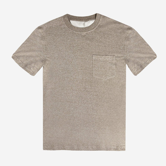 Brunello Cucinelli Linen And Cotton T-Shirt