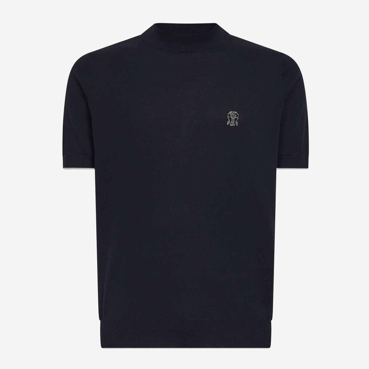 Brunello Cucinelli  Cotton Knit T-Shirt