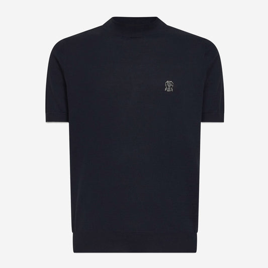 Brunello Cucinelli  Cotton Knit T-Shirt