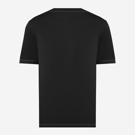 Brunello Cucinelli Embroidered Logo T-Shirt