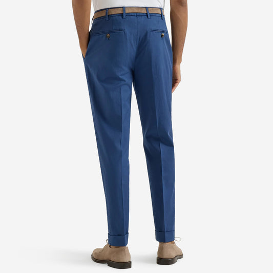 Brunello Cucinelli American Pima Garment-Dyed Italian Fit Trousers