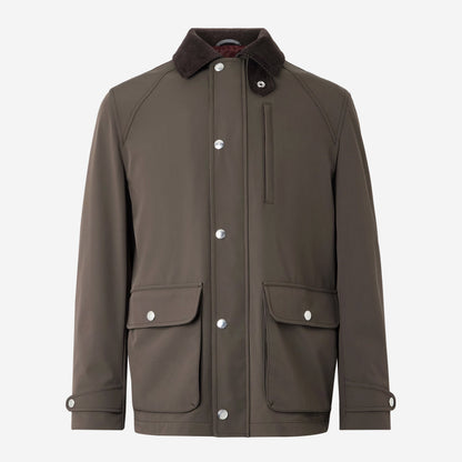 Brunello Cucinelli Stretch Bonded Nylon Field Jacket