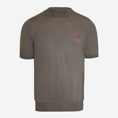 Brunello Cucinelli  Cotton Knit T-Shirt
