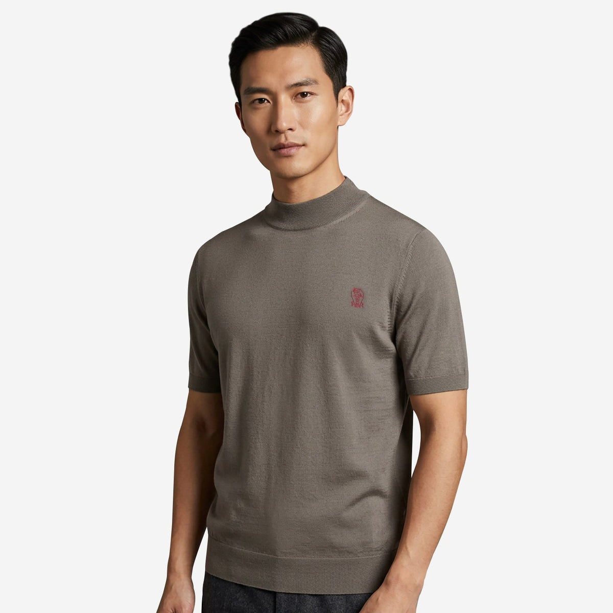 Brunello Cucinelli  Cotton Knit T-Shirt