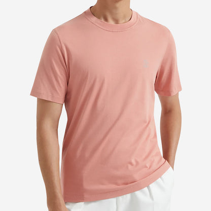 Brunello Cucinelli Cotton Jersey Logo T-Shirt