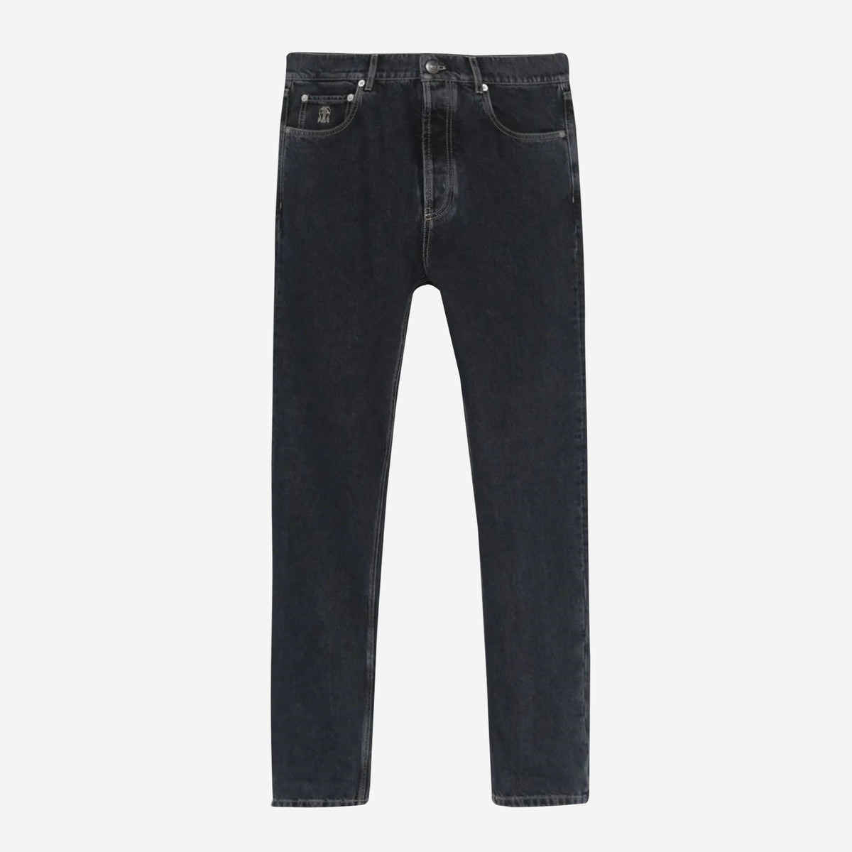 Brunello Cucinelli Denim Traditional Fit Five-Pocket Jean
