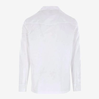Brunello Cucinelli Embroidered Cotton Shirt