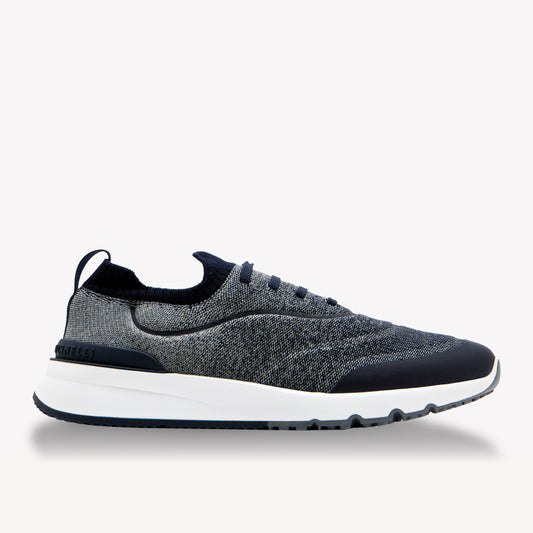 Brunello Cucinelli Techno Cotton Knit Runners Sneaker