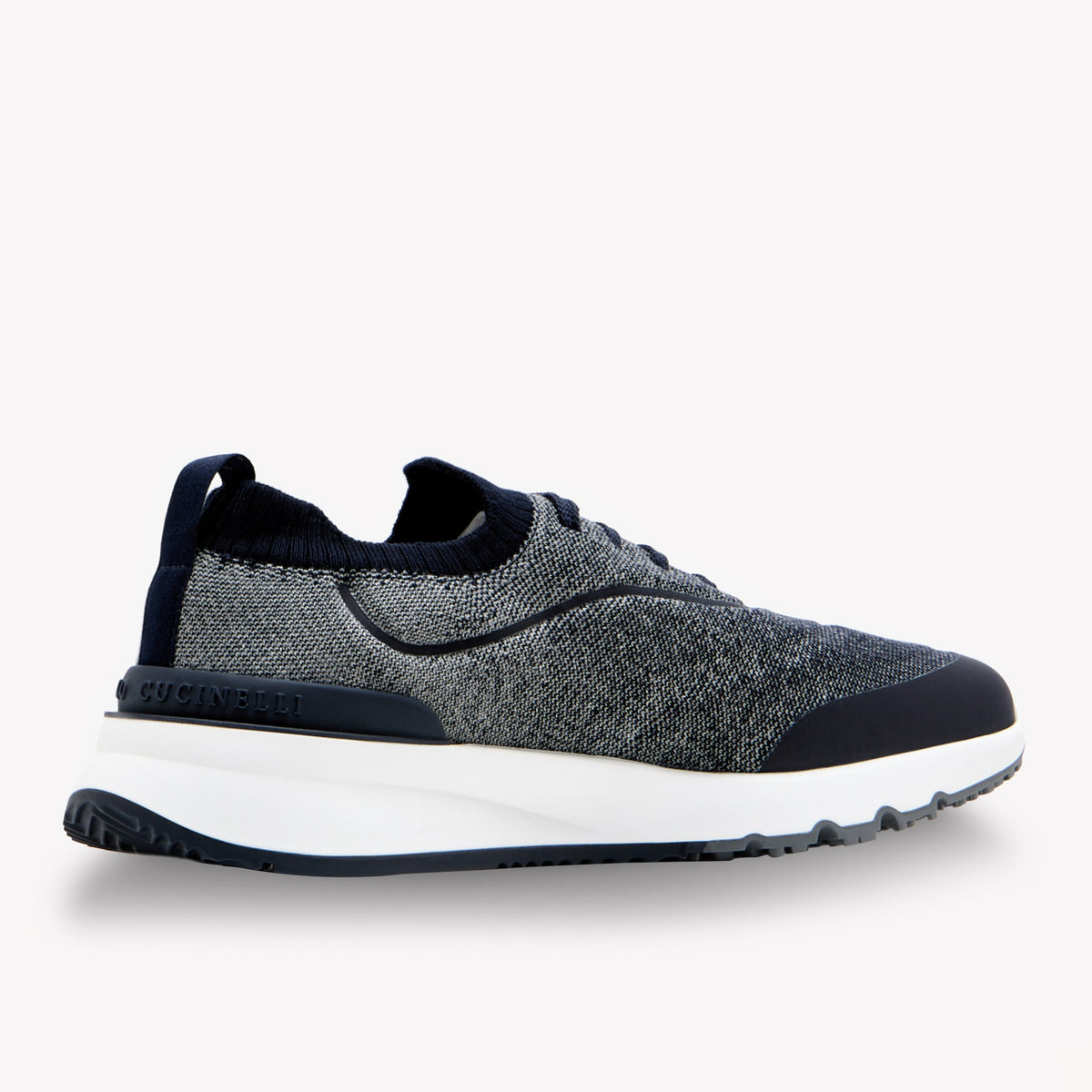 Brunello Cucinelli Techno Cotton Knit Runners Sneaker