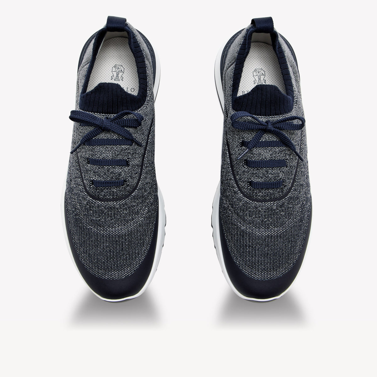 Brunello Cucinelli Techno Cotton Knit Runners Sneaker