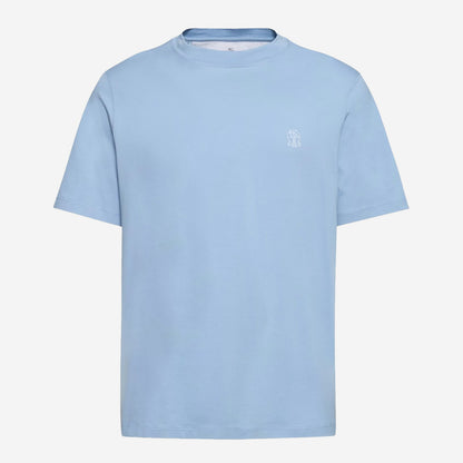 Brunello Cucinelli Cotton Jersey Logo T-Shirt